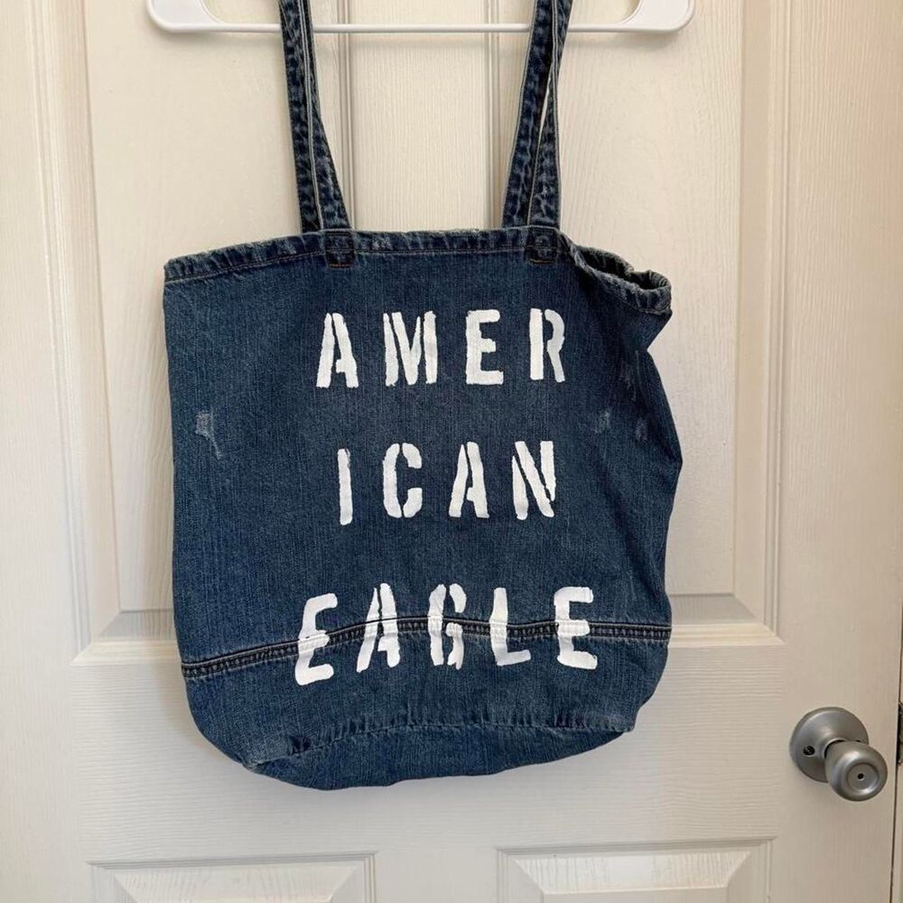 American-eagle Women's Blue and Navy Bag